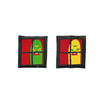 WINDOW PEEPER embroidered patch