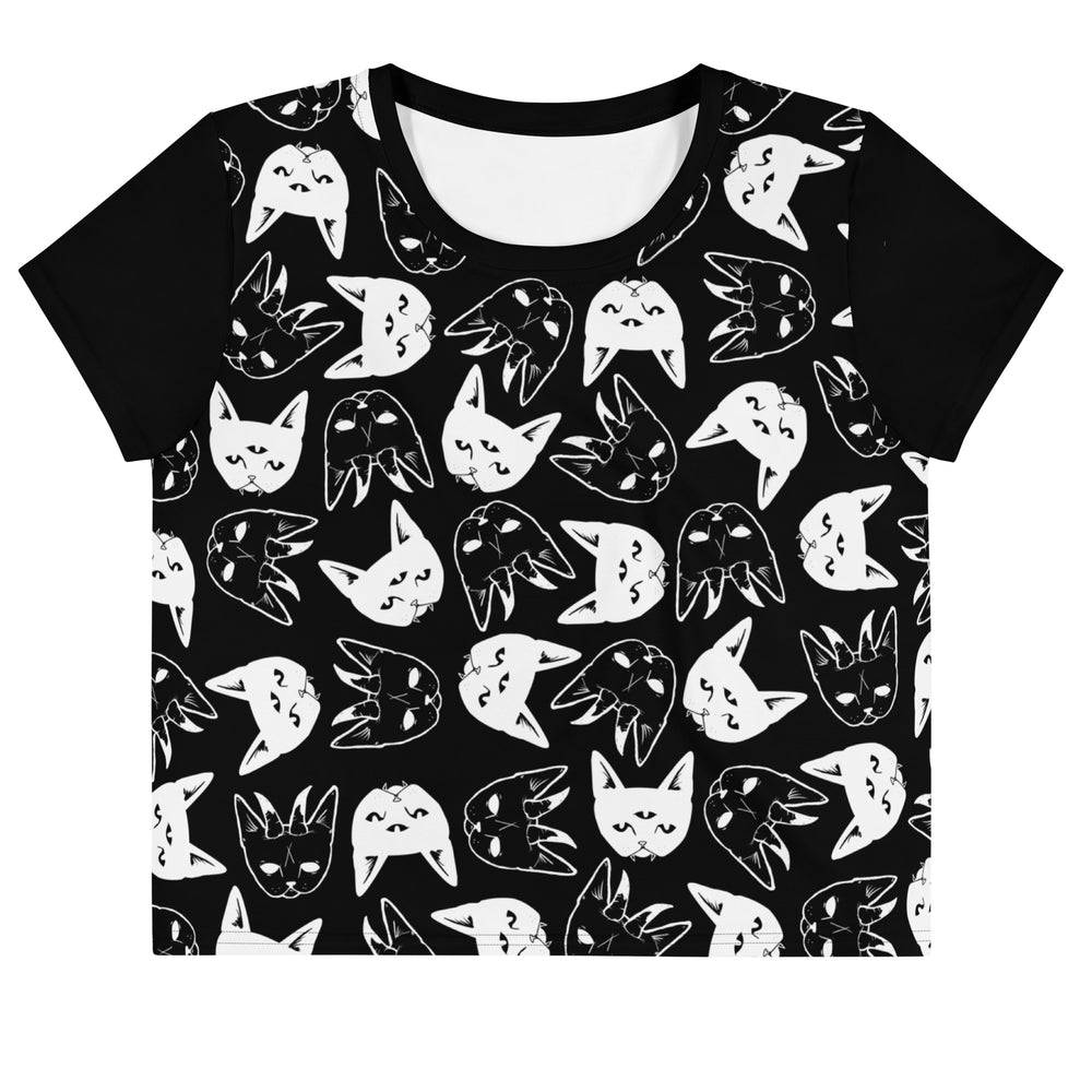ALL OVER CATS Crop Top