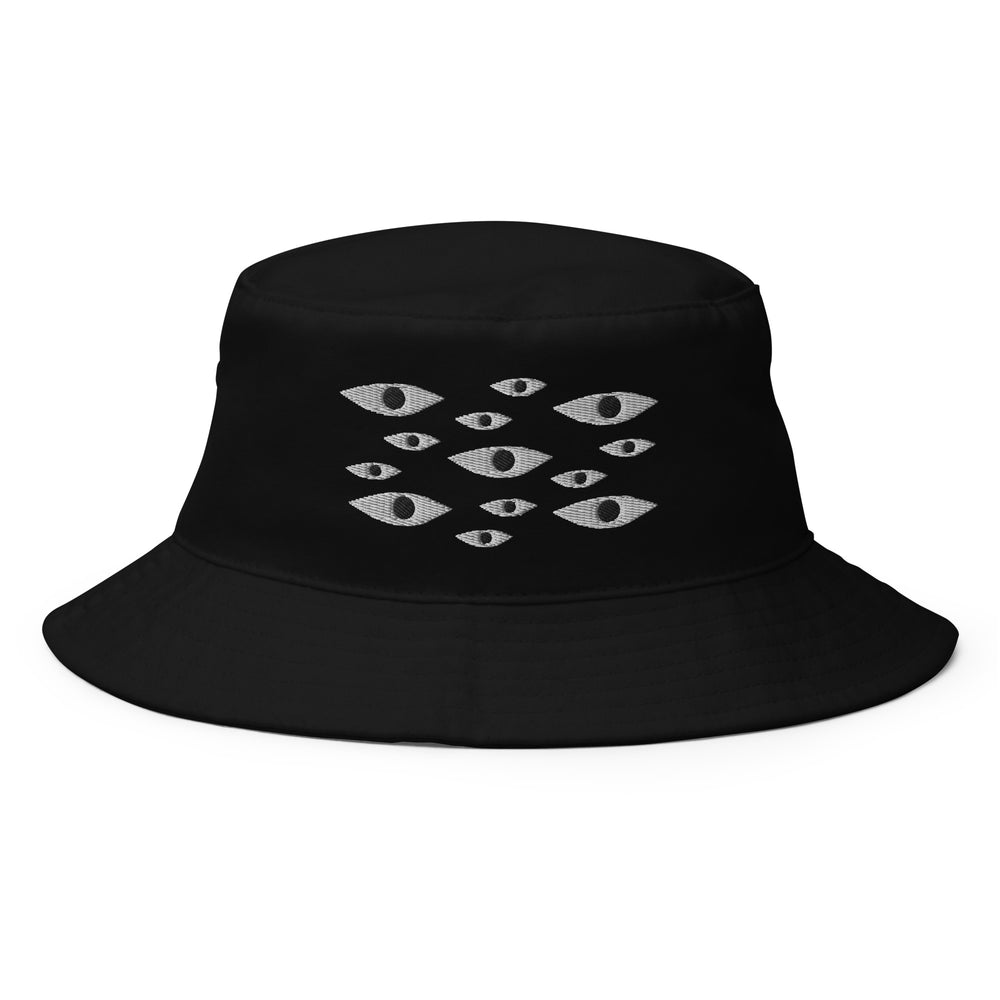 MAGIC EYES - black bucket hat