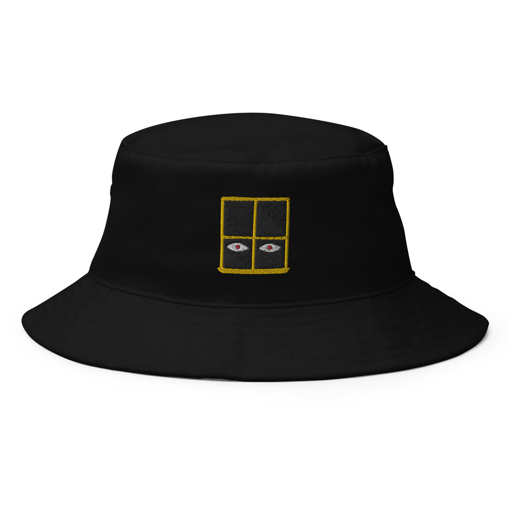 I SEE YOU - black bucket hat