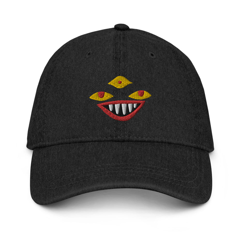 REZIE - embroidered denim hat