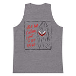 OPEN YOUR CURTAINS - grey, blue, or yellow unisex tank top