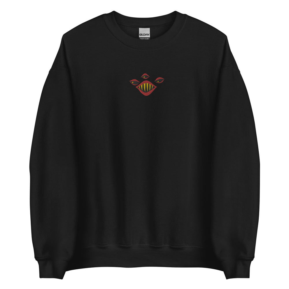 SVENN black eyes - unisex embroidered sweatshirt