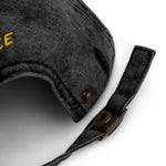 I SEE YOU yellow - washed out black hat