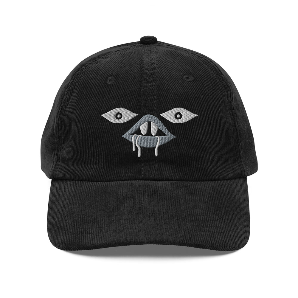 CREEPUS grey - corduroy hat
