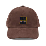 I SEE YOU yellow - corduroy hat