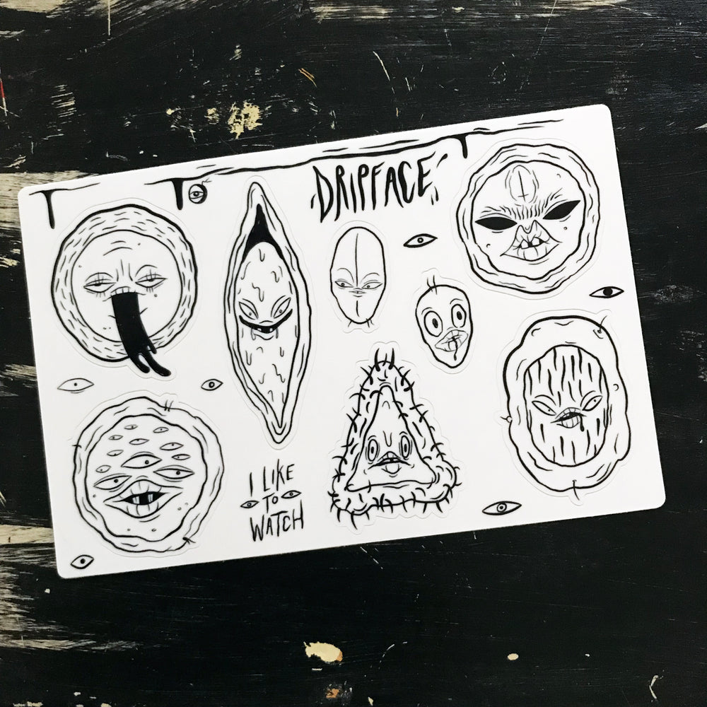 CREEP STREET - sticker sheet