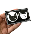 THREE EYED CATS magnet set