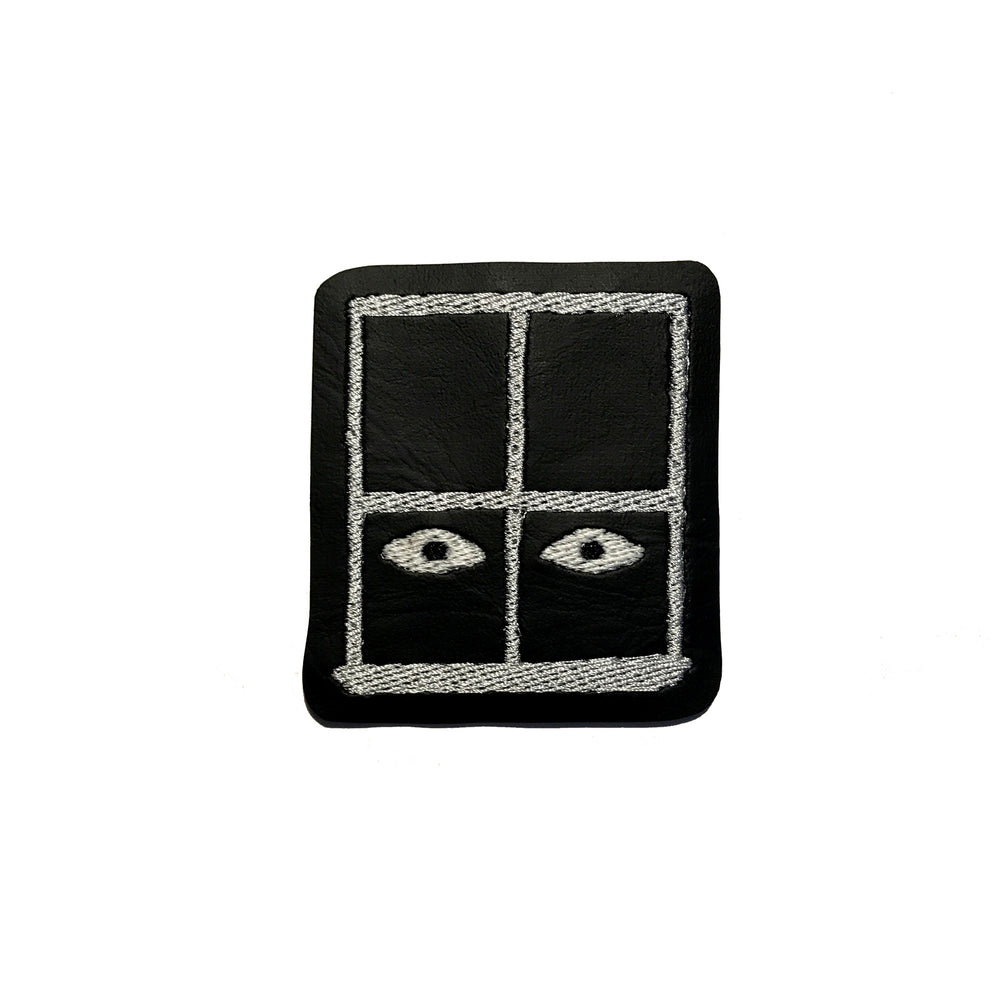 RETURNS IN JANUARY - I See You silver - embroidered patch