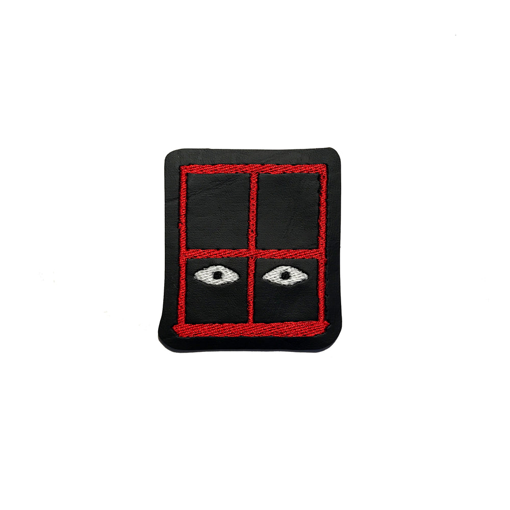 I See You red - embroidered patch