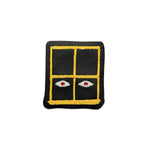 RETURNS IN JANUARY - I See You yellow - embroidered patch