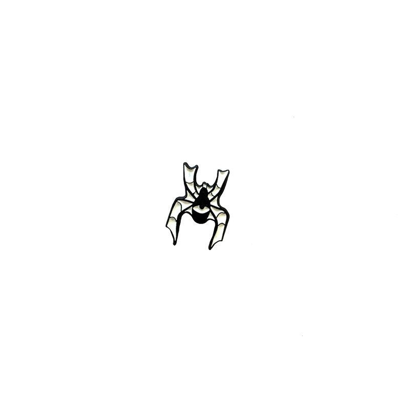 WATCHING SPIDER v2 - tiny glow in the dark enamel pin