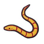 Slithery yellow & red - embroidered patch