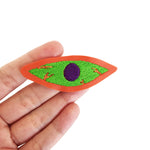 RETURNS IN JANUARY - Bloodshot Eye embroidered patch - Spooky