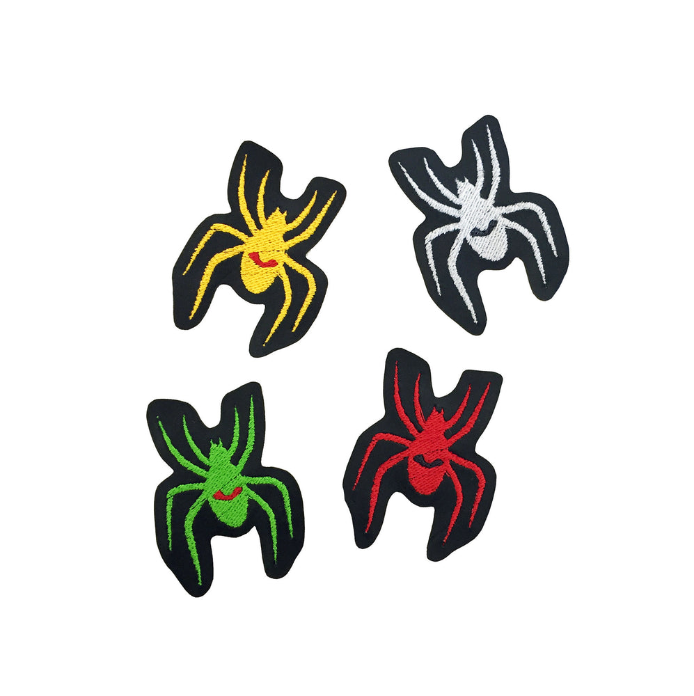 WATCHING SPIDER embroidered patch - you choose color