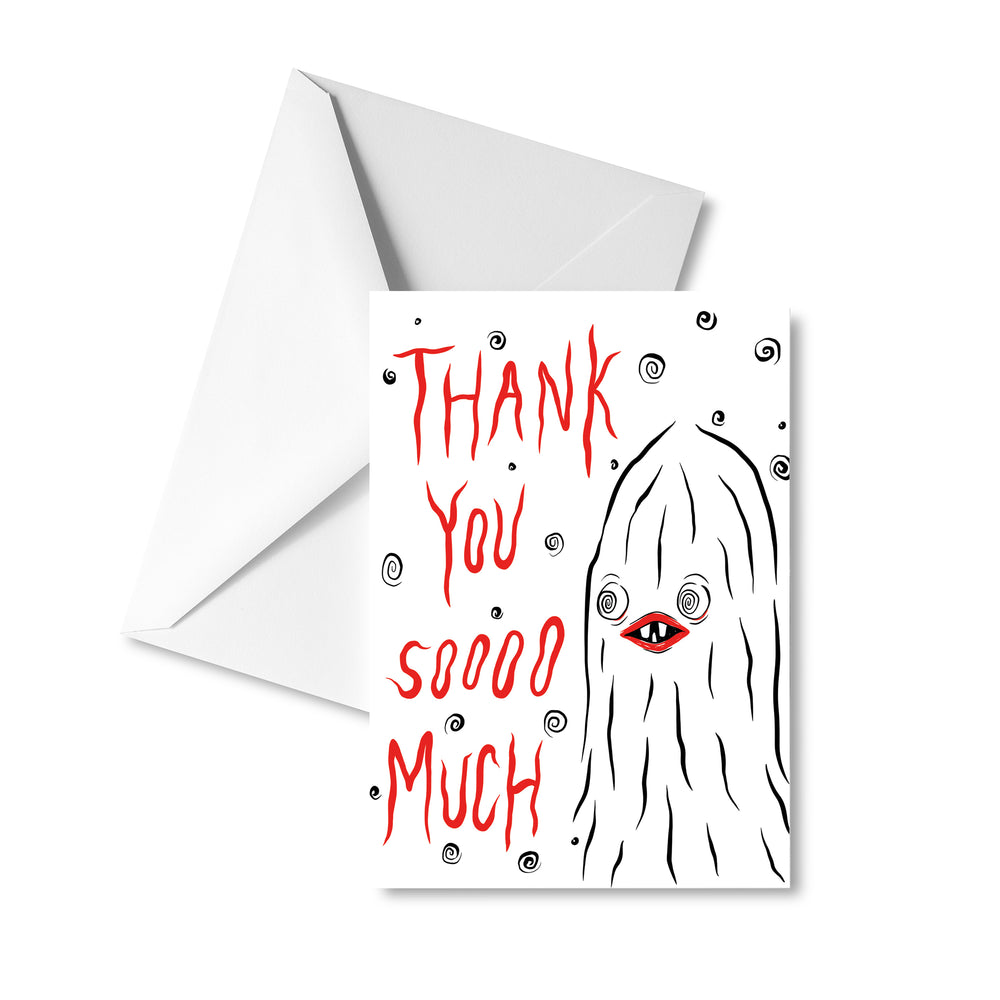 THANK YOU card & envelope